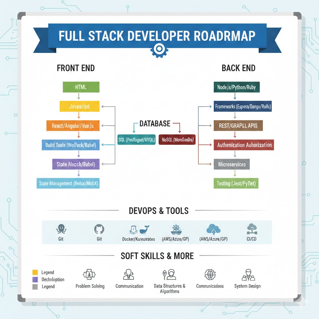 full stack road map