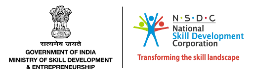 Ministry of Skill Development and Entrepreneurship and NSDC logos
